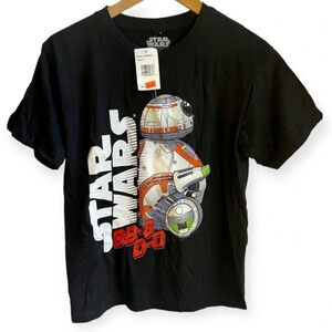 Star Wars BB-8 & D-O T-shirt, NWT, Black, Youth Medium